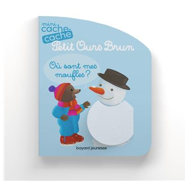MINI CACHE-CACHE PETIT OURS BRUN - OU SONT MES MOUFLES ?