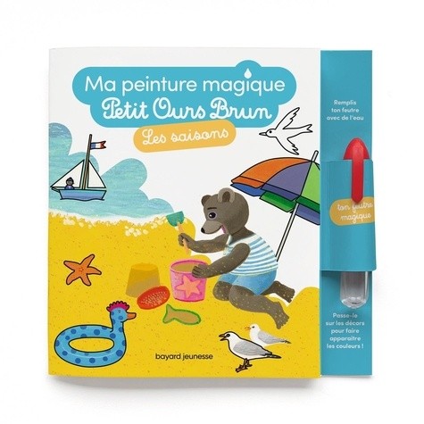  Ma peinture magique Petit Ours Brun - Les saisons 