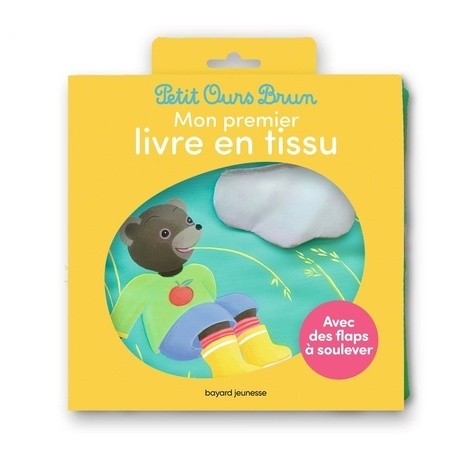  Mon livre tissu Petit Ours Brun 