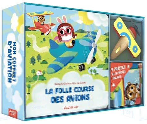  Mon coffret d'aviation - la folle course des avions 