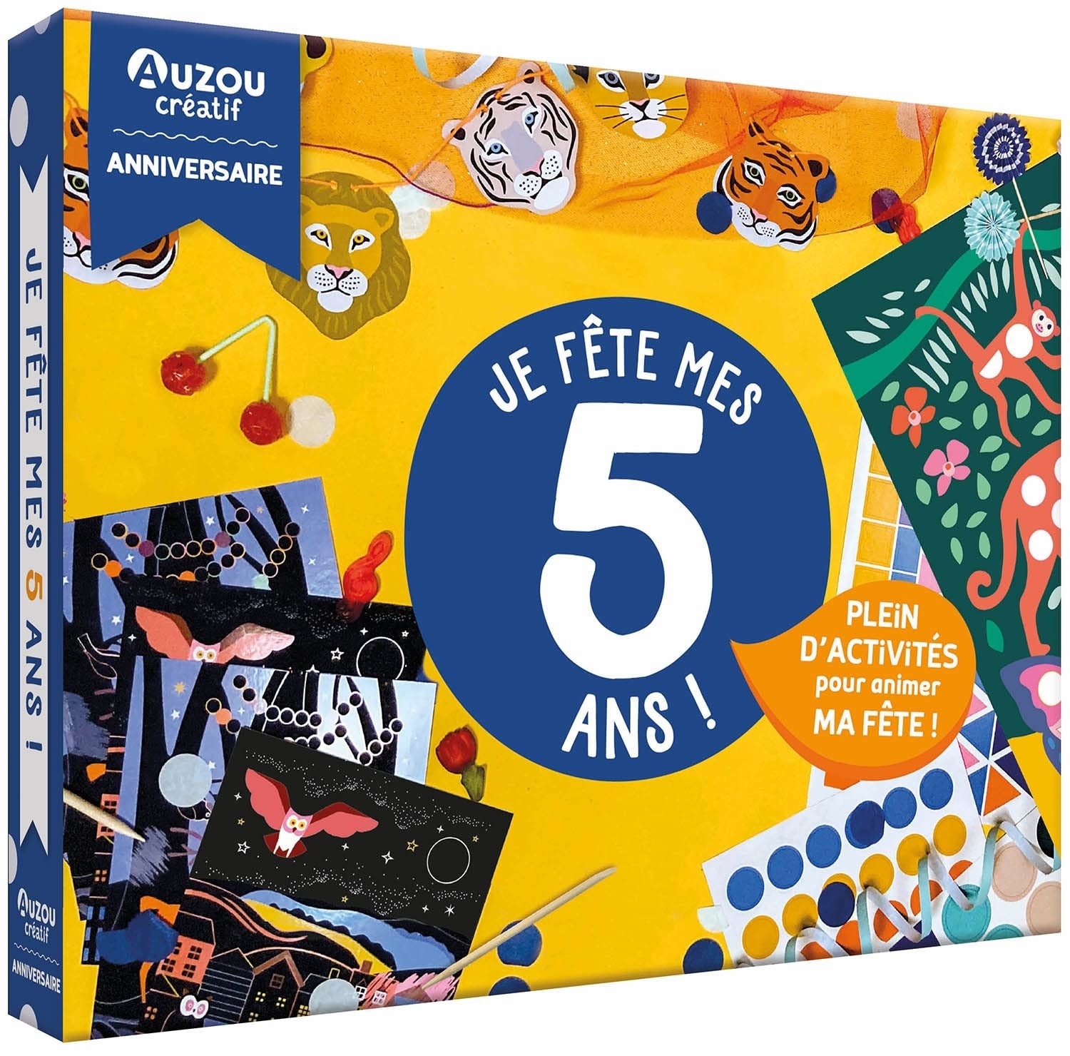 MON COFFRET D'ARTISTE - MON COFFRET D'ANNIVERSAIRE - JE FETE MES 5 AN