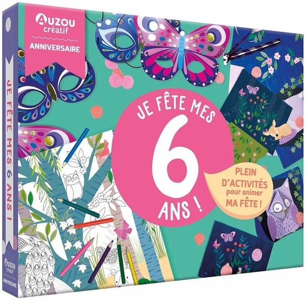 MON COFFRET D'ARTISTE - MON COFFRET D'ANNIVERSAIRE - JE FETE MES 6 AN
