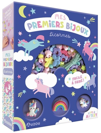 MES PREMIERS BIJOUX - LICORNES - FACILE A FAIRE !
