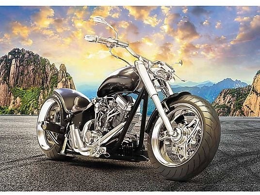 PUZZLE 500 BLACK MOTORCYKLE 37384