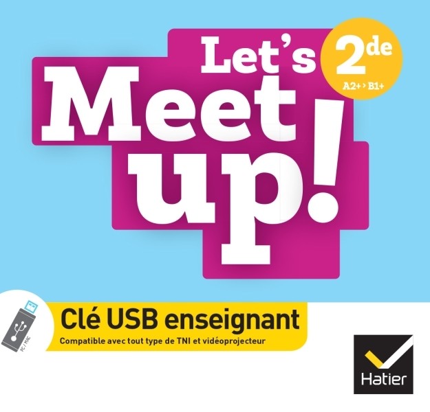 LET'S MEET UP - ANGLAIS 2DE ED. 2025 - CLE USB
