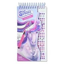 STRASS ET COLORIAGES LICORNES