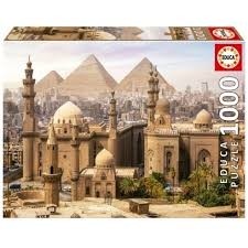PUZZLE 1000PCS LE CAIRE, PYRAMIDE EGYPTE 19611