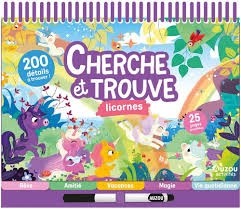CHERCHE ET TROUVE - LICORNES