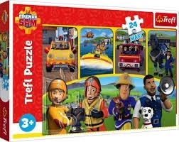 PUZZLES 24 MAXI  FIREMAN SAM AND FRIENDS 14356