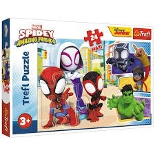 PUZZLES  24 MAXI SPIDEY AND HIS FRIENDS 14348