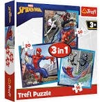 PUZZLES 3IN1 MARVEL SPIDERMAN 34874