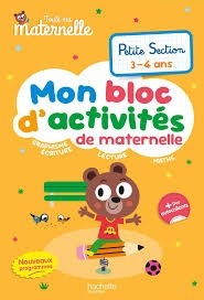 TOUTE MA MATERNELLE - MON BLOC D'ACTIVITES DE MATERNELLE - PETITE SEC