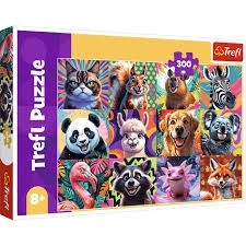 PUZZLES 300 FUNNY ANIMAL PORTRAITS 23030