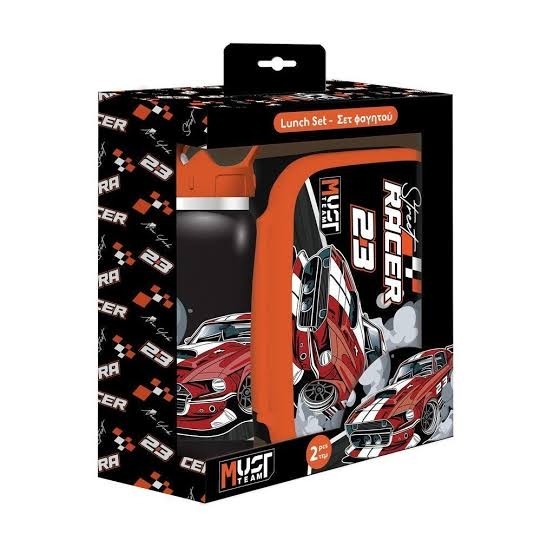 COFFRET DINER MUST TEAM RACER  (Boîte 800 ml / Gourde 500 ml)