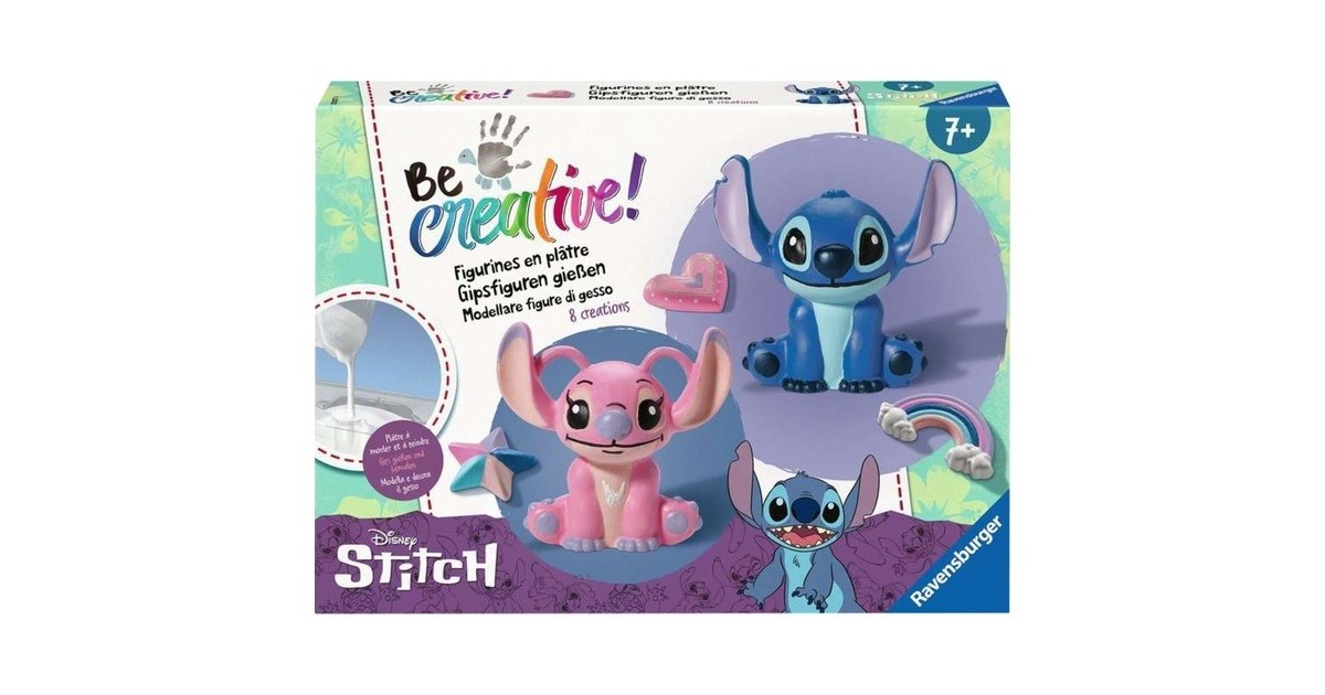 BE CREATIVE FIGURINES STITCH 23877