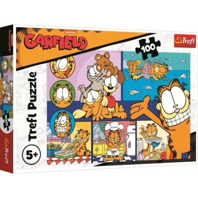 PUZZLES 100 LAZY GARFIELD 16521